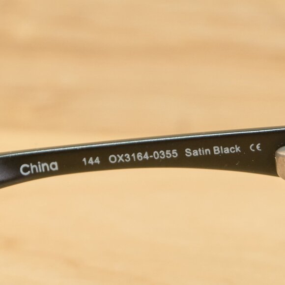 Oakley Backwind Ox3164-0355 Satin Black 55mm Eyeglasses Frame - Picture 8 of 10